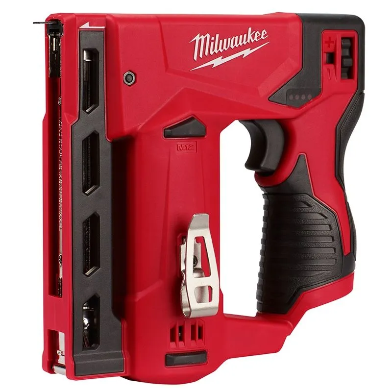2447-20 M12 12 Volt Lithium-Ion Cordless 3/8 in. Crown Stapler – Tool Only