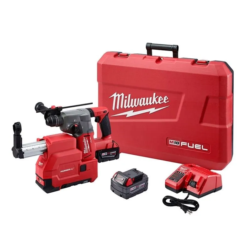 2712 22de m18 fuel 18 volt lithium ion brushless cordless 1 in sds plus rotary hammer hammervac dedi