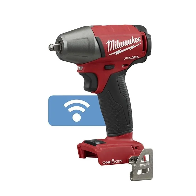 2758-20 M18 FUEL 18 Volt Lithium-Ion Brushless Cordless 3/8 in. Compact Impact Wrench with Friction Ring with ONE-KEY – Tool Only
