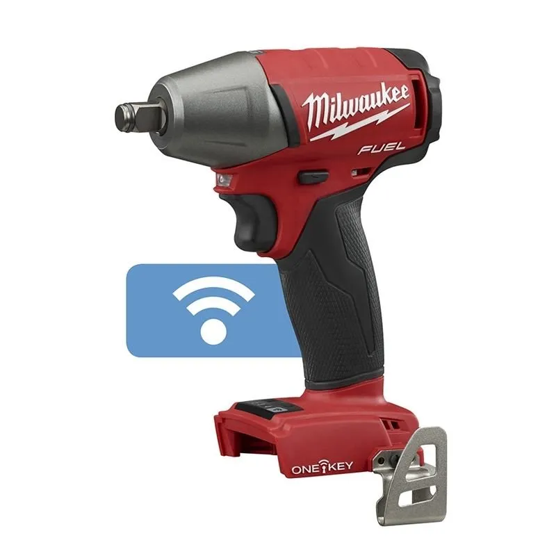 2759B-20 M18 FUEL 18 Volt Lithium-Ion Brushless Cordless 1/2 in. Compact Impact Wrench with Friction Ring with ONE-KEY – Tool Only