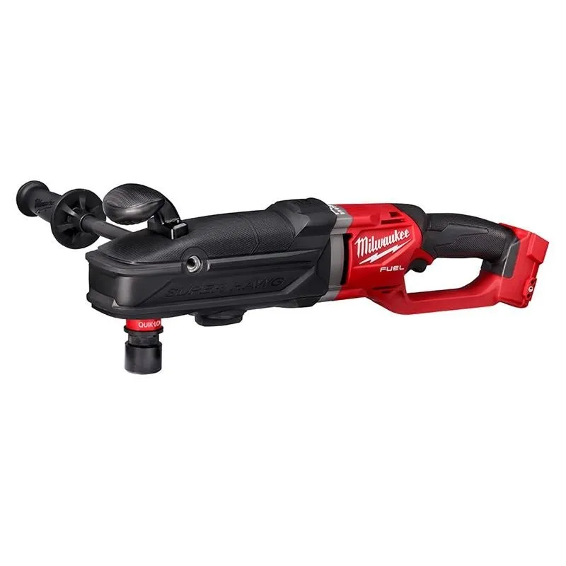 2811-20 M18 FUEL 18 Volt Lithium-Ion Brushless Cordless Super Hawg Right Angle Drill with QUIK-LOK – Tool Only