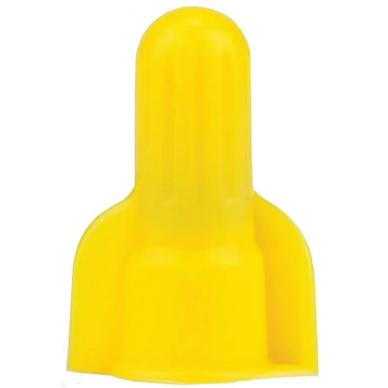 3M SGY Twist-On Wire Connector, 18 to 10 AWG Wire, Polypropylene Housing Material, Yellow
