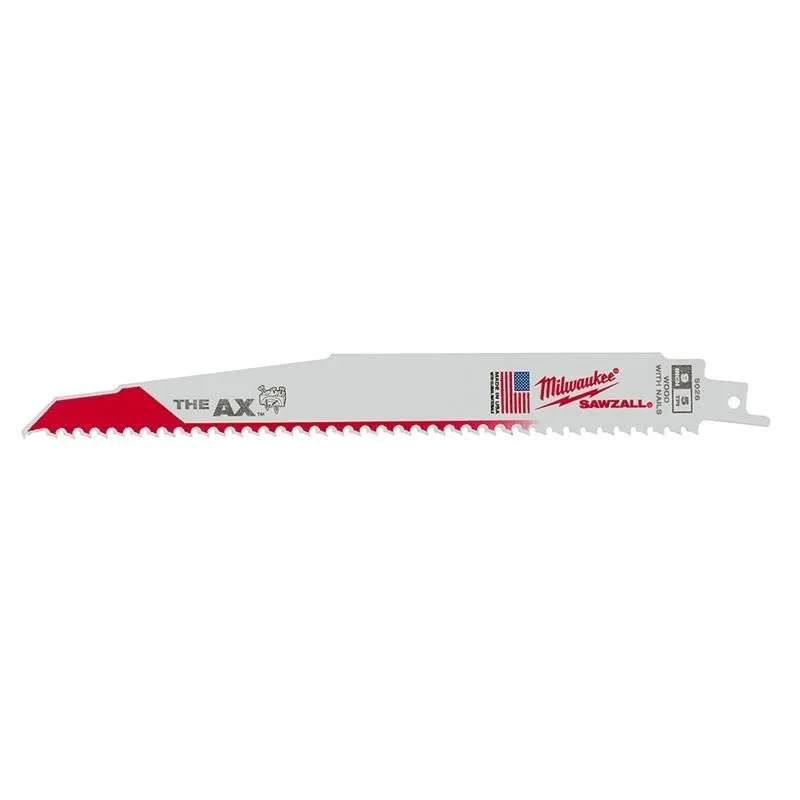 48-00-5026 9 in. 8 TPI the Ax SAWZALL Blade – 5 Pack