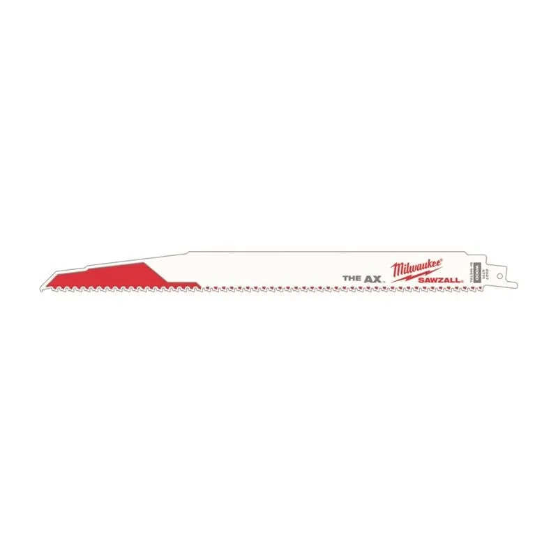 48-00-5027 12 in. 5 TPI The Ax SAWZALL Blade – 5 Pack