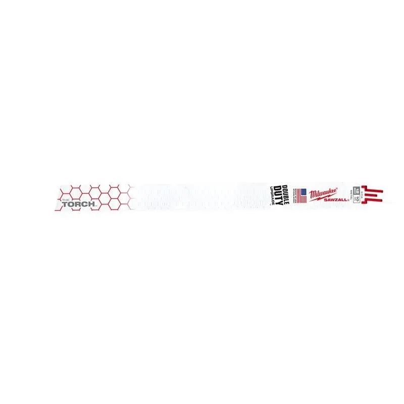 48-00-5714 12 in. 10 TPI THE TORCH SAWZALL Blades – 5 Pack
