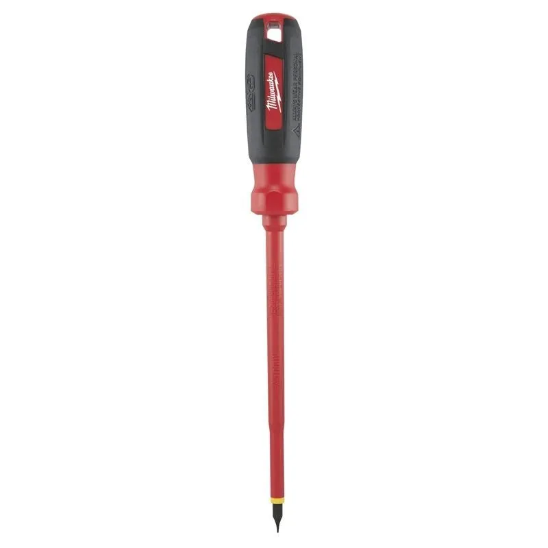 48-22-2232 3/16 in. Cabinet – 6 in. 1000 V Insulated Screwdriver