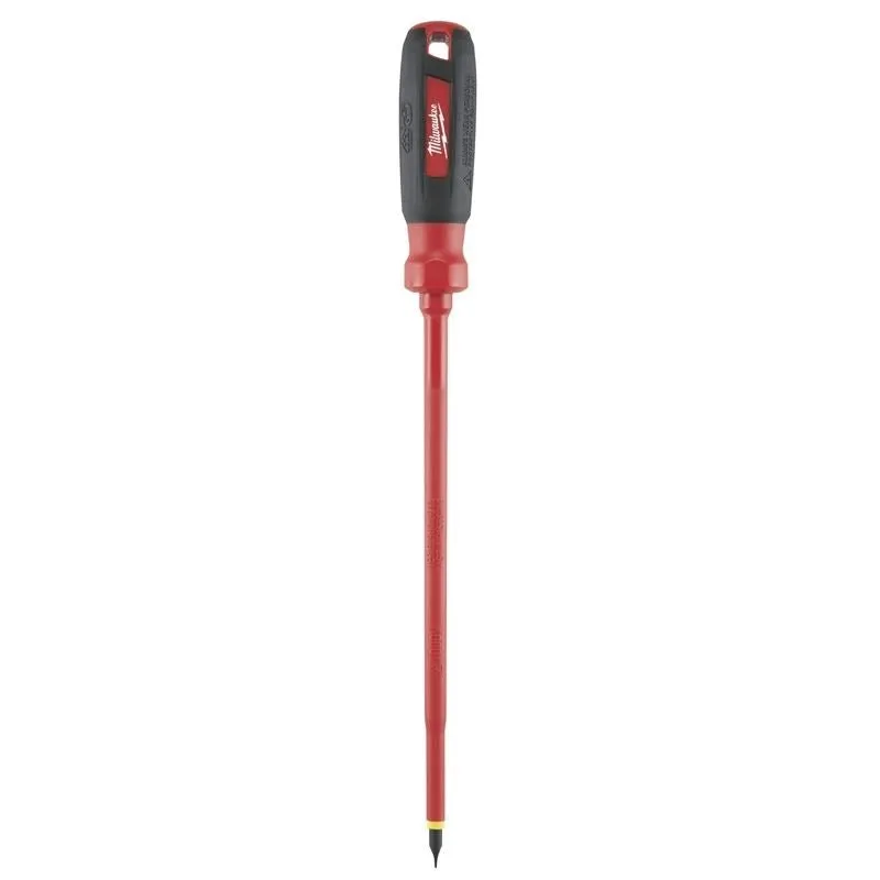 48-22-2233 3/16 in. Cabinet – 8 in. 1000 V Insulated Screwdriver