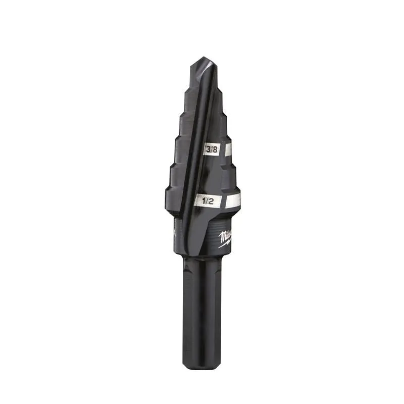48-89-9206 #6 Step Drill Bit, 3/8 in. & 1/2 in. x 1/16 in.