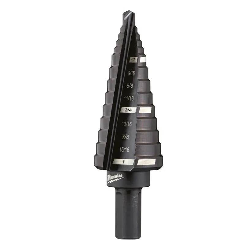 48-89-9208 1/2 in. – 1 in. x 1/16 in. #8 Step Drill Bit