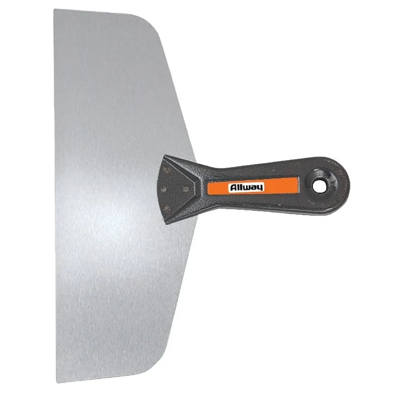 ALLWAY T100 Knife, 10 in W Blade, Steel Blade, Flexible Blade, Plastic Handle (Pack of 10)