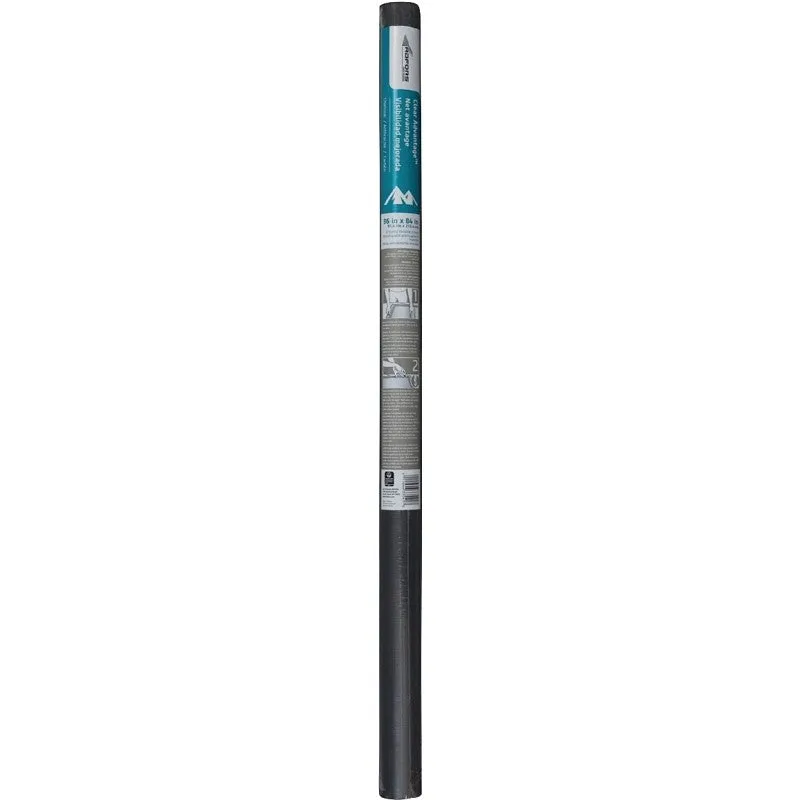 Adfors Clear Advantage Series FCS8480-M Screen Wire, 100 ft L, 36 in W, Fiberglass, Charcoal