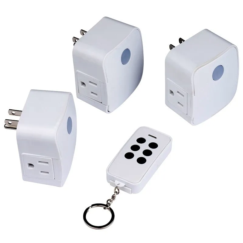 AmerTac RFK1636LC Remote Fob, 15 A, 120 V, 1875 W, White