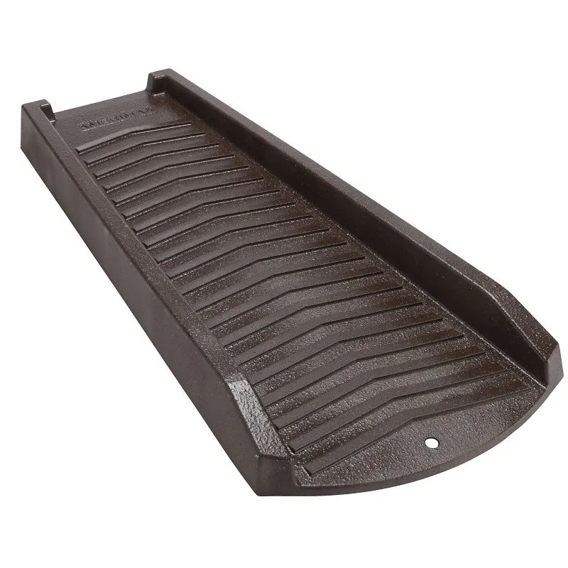 Amerimax 3001-12 Splash Block, 24 in L, 11-1/2 in W, Steel, Brown