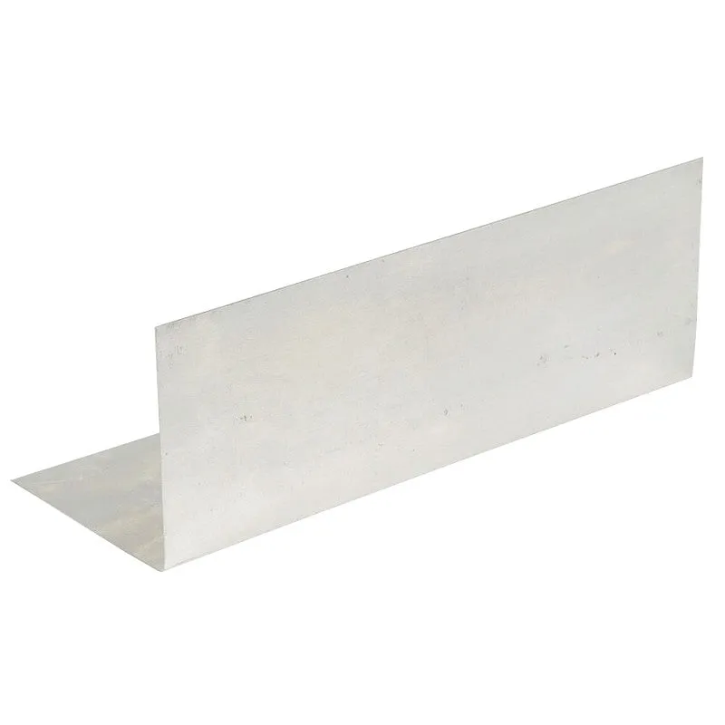 Amerimax 68357 Step Flashing, 7 in L, 3 in W, Standard Profile, Aluminum