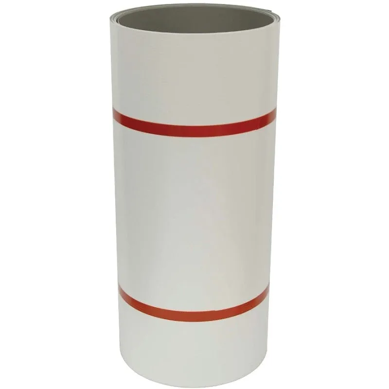 Amerimax 6912458 Trim Coil, 50 ft L, 0.021 Gauge, Aluminum, Bright White