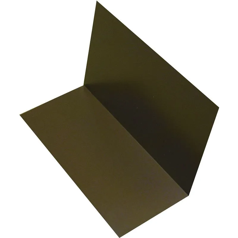 Amerimax 6974319BX Step Flashing, 3 in L, 4 in W, Steel, Brown (Pack of 250)