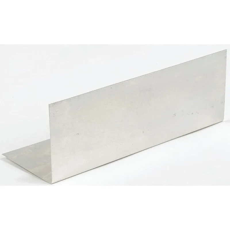 Amerimax 70607 Step Flashing, 3 in L, 4 in W, Galvanized Steel (Pack of 100)
