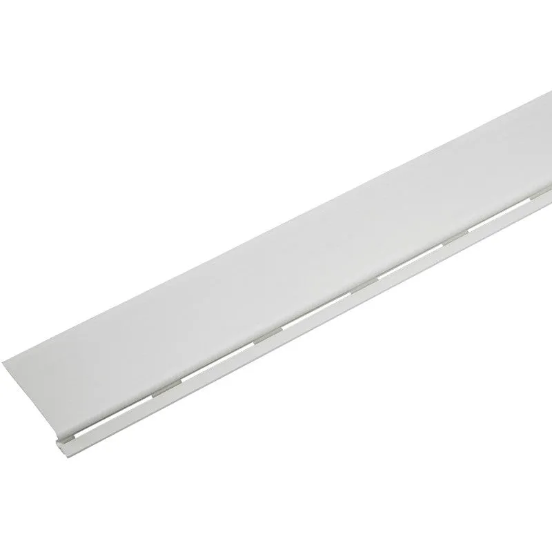 Amerimax 85320 Gutter Cover, 4 ft L, Vinyl, White (Pack of 50)