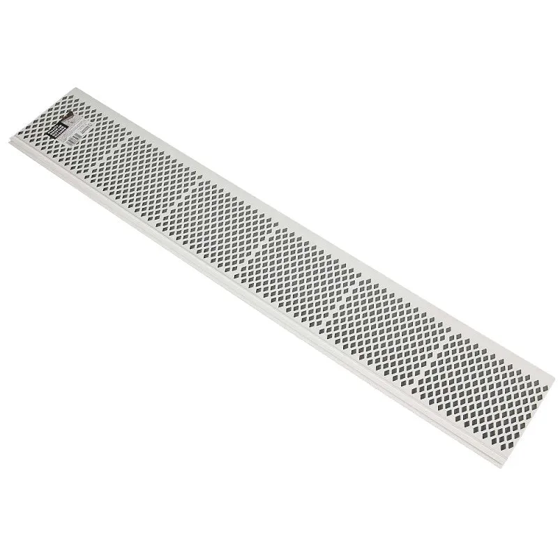 Amerimax 85370 Gutter Guard, 3 ft L, 2 in W, PVC, White (Pack of 75)