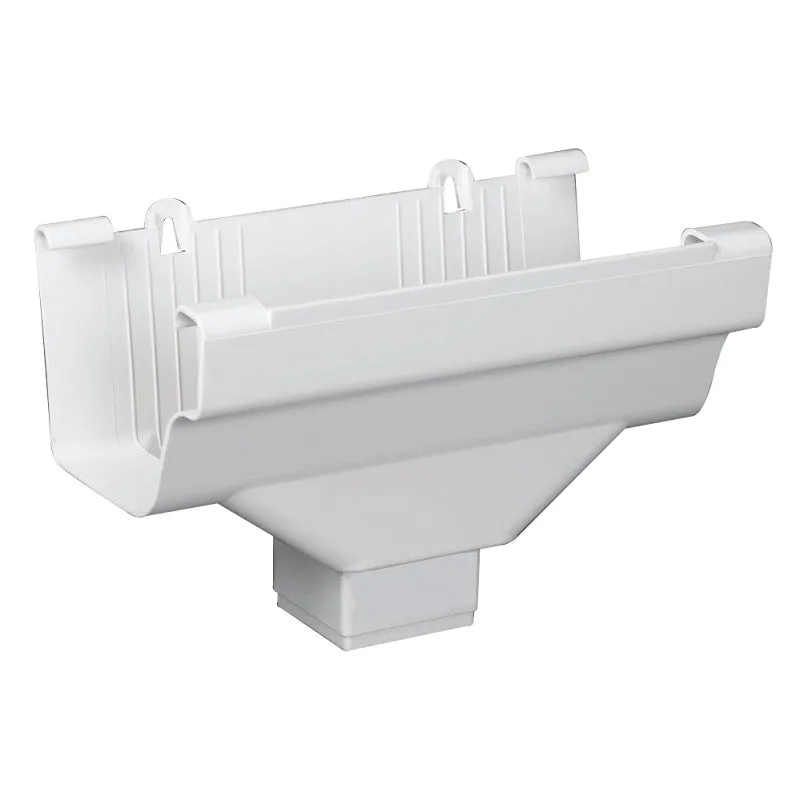 Amerimax M0506-6 Spike and Ferrule, Vinyl, White
