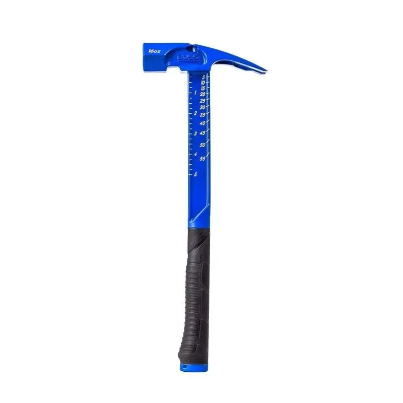 BOSS HAMMER 16oz PRO SERIES BLUE CERAKOTE TITANIUM HAMMER – MILLED