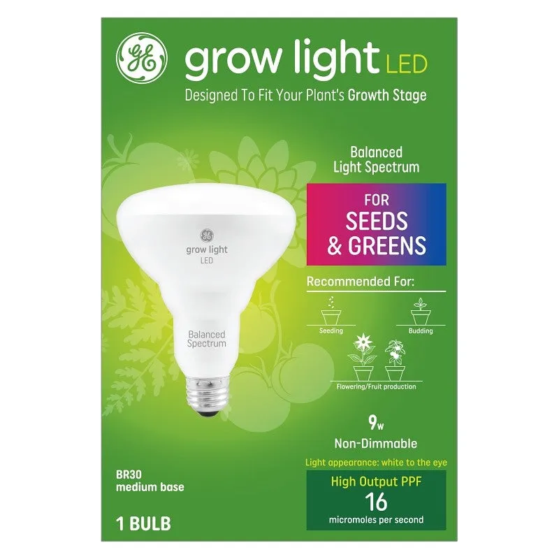 BULB LT GROW SPCTM S/G LED 9W