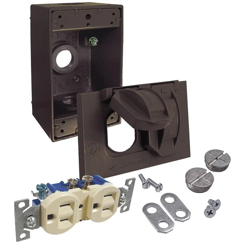 Bell Outdoor 5839-7WRTR Cover Kit, Aluminum, Bronze