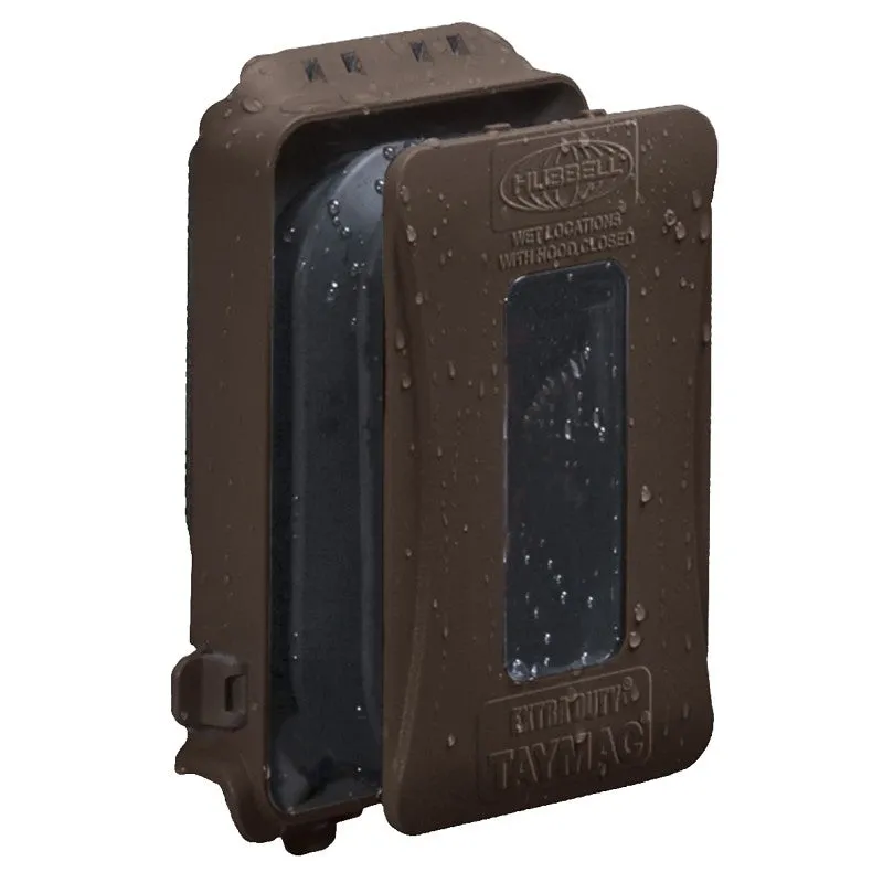 Bell Outdoor ML500Z Weatherproof In-Use Cover, 6.14 in L, 4.04 in W, 1-Gang, Polycarbonate