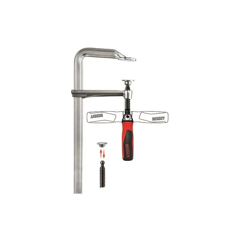 Bessey GZ60-12PH Pivot handle GZ , 24 in x 4.75 in