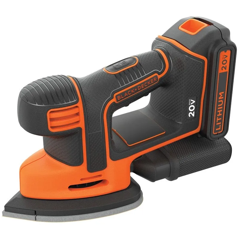 blackdecker mouse bdcms20c sander 20 v 15 ah