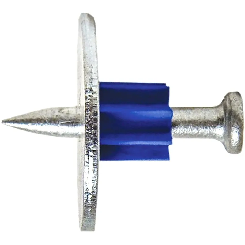 Blue Point Fasteners PDW25-25F10 Drive Pin with Metal Round Washer, 0.14 in Dia Shank, 1 in L