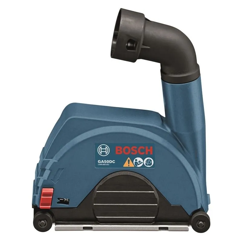 bosch ga50dc 4 12 in to 5 in small angle grinder dust collection attachment