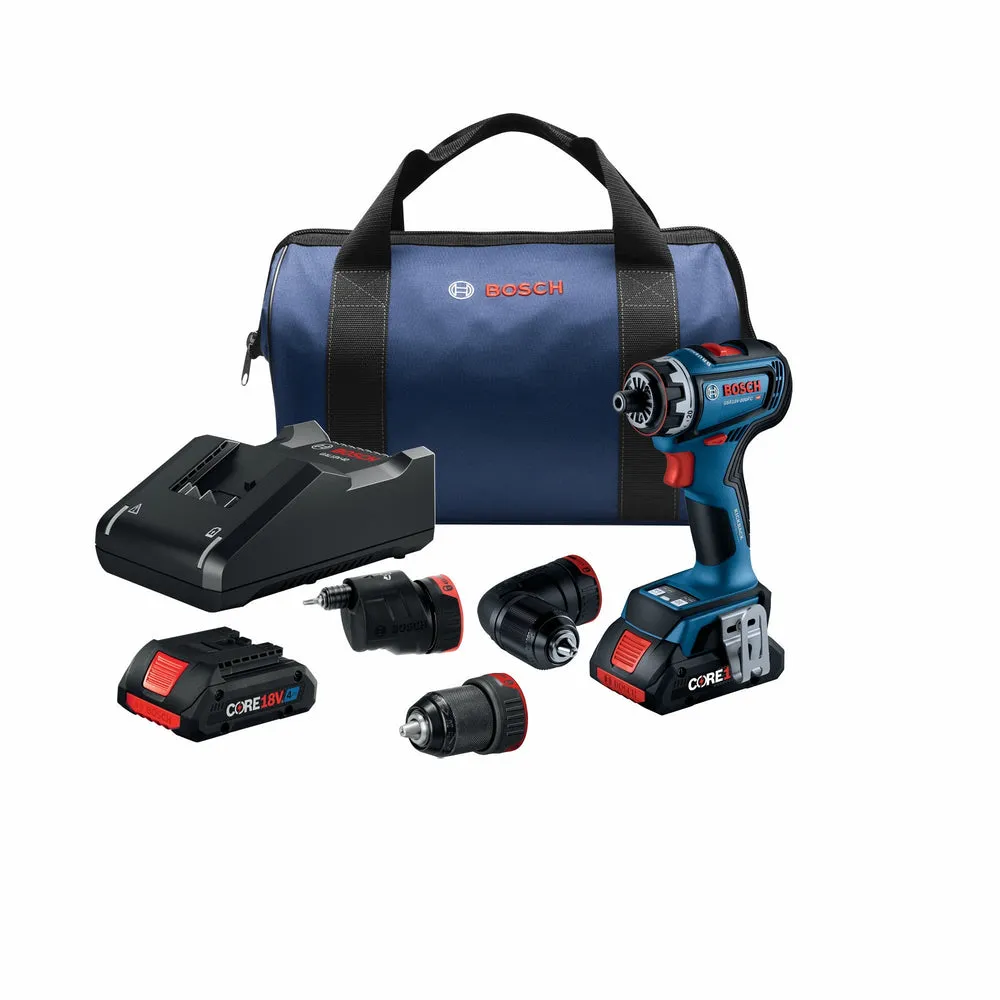 Bosch GSR18V-800FCB24 18V Drill/Driver with 5-In-1 Flexiclick® System