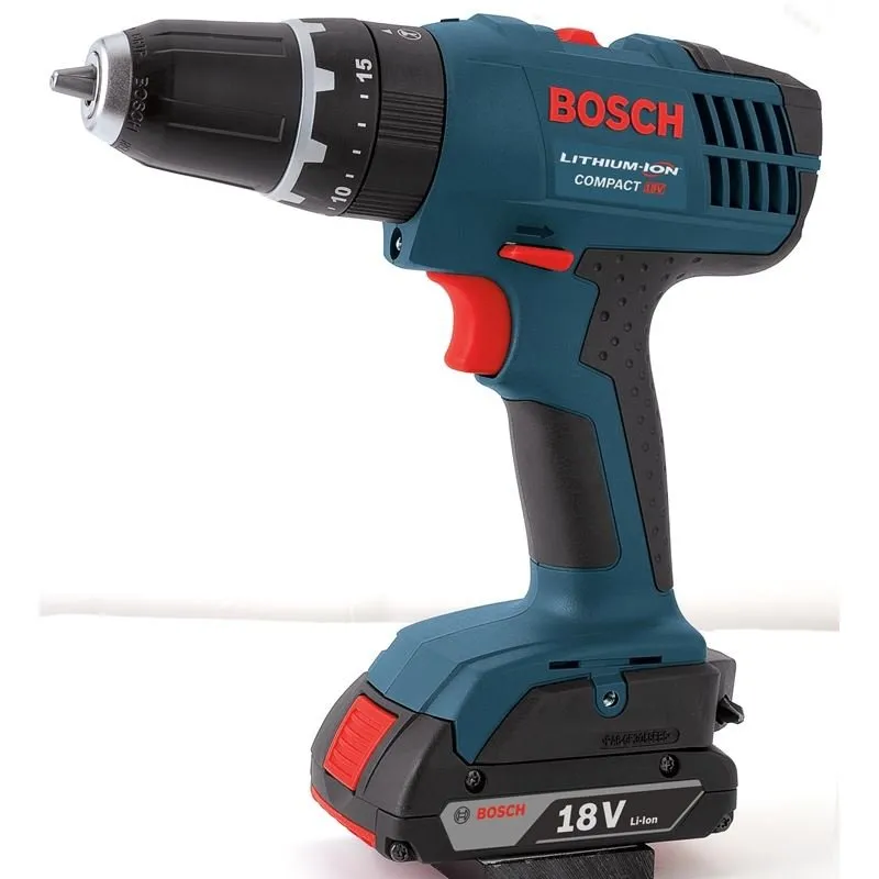 Bosch HDB180-02 18V Compactâ„¢ 3/8″ Cordless Hammer Drill/Driver