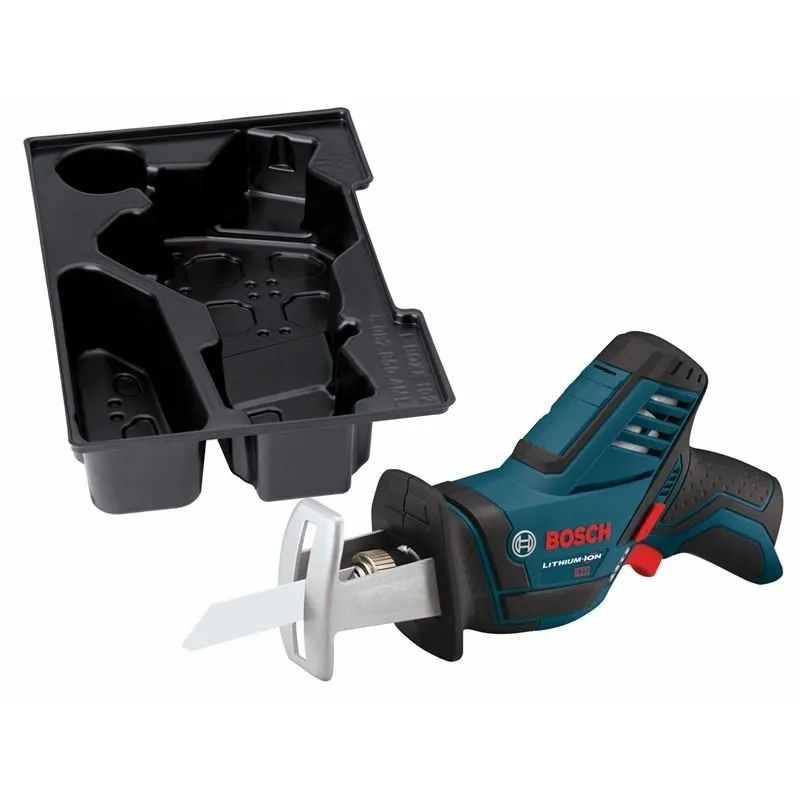 Bosch PS60BN 12V Max Pocket 0.57″-Stroke Reciprocating Saw Bare Tool with Tray