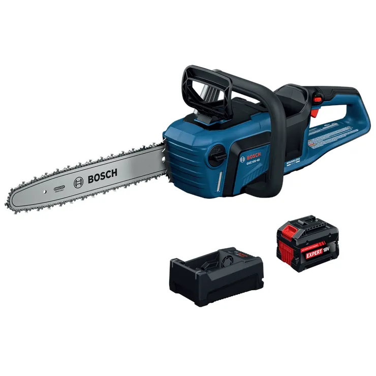 Bosch Professional GKE18V-40N18X 18V 16 in Brushless Cordless Chainsaw Kit
