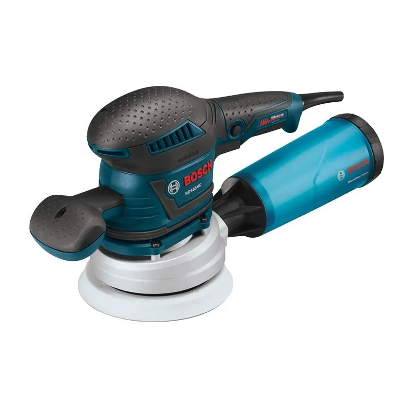 Bosch ROS65VC-6 6″ Rear-Handle Random Orbit Sander with Vibration Control
