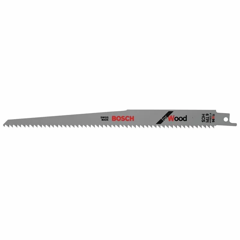 Bosch | RW96 9″ 6 TPI Wood Cutting Reciprocating Saw Blades