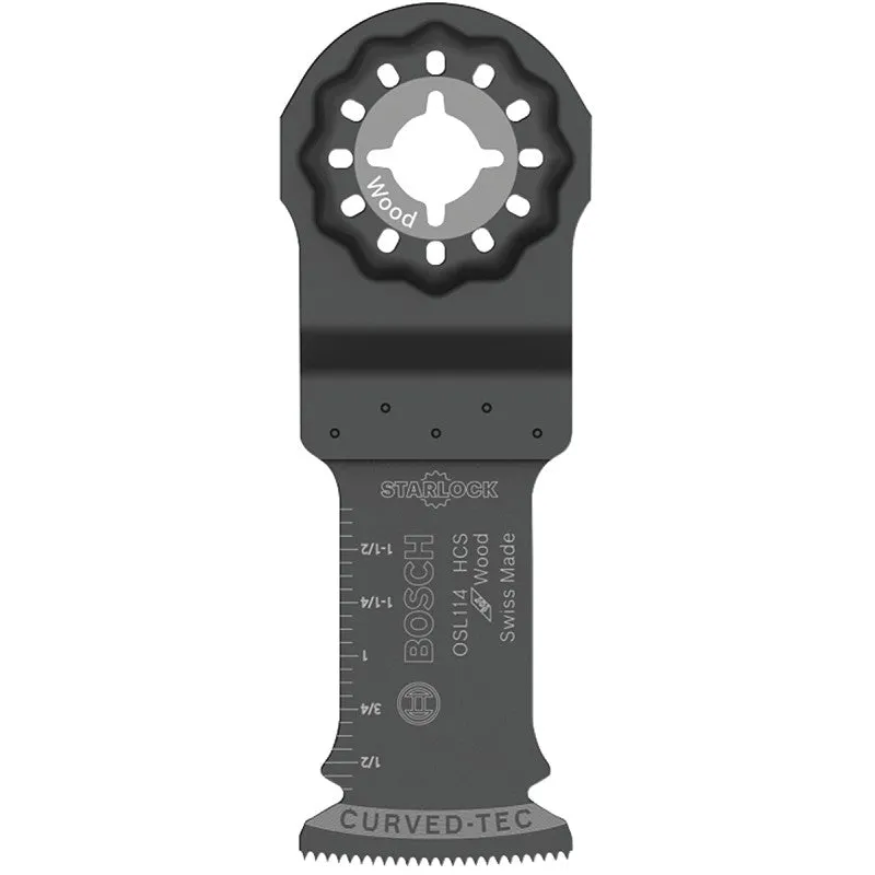 Bosch Starlock OSL114 Oscillating Blade, 1-1/4 in, HCS
