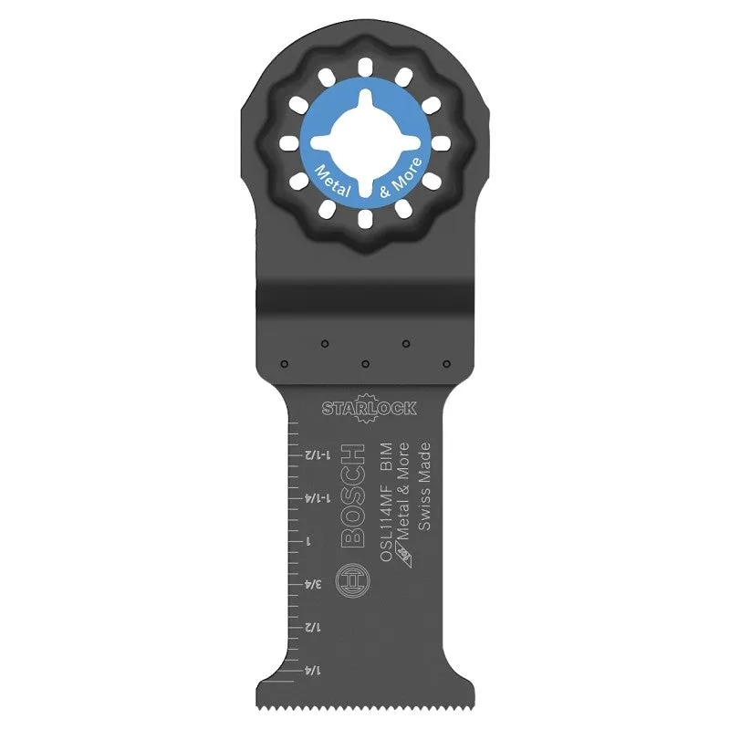 bosch starlock osl114mf oscillating blade 1 14 in bi metal 1pk