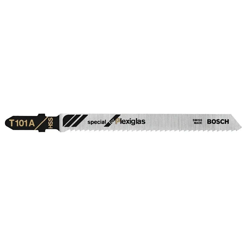 Bosch T101A3 Jig Saw Blade, 4 in L, 14 TPI