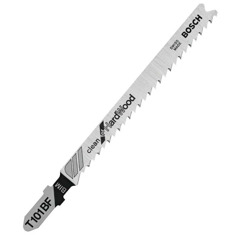 Bosch T101BF Jig Saw Blade, 4 in L, 10 TPI, 0.05 in Thick