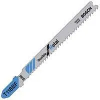 Bosch T118BF Jig Saw Blade, 3-5/8 in L, Bi-Metal
