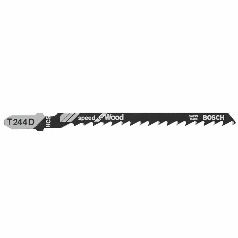 Bosch | T244D100 100 Pieces 4″ 6 TPI Speed for Wood T-Shank Jig Saw Blades