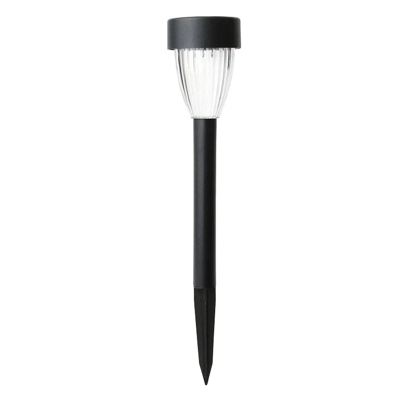 Boston Harbor 27088 Solar Stake Light, Ni-MH Battery, AA Battery, 1-Lamp, LED Lamp, Metal/Plastic Fixture, Black (Pack of 12)