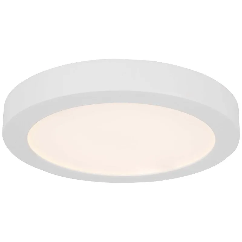 Boston Harbor CL040B WH Ceiling Light Fixture, 0.1 A, 120 V, 12 W, LED Lamp, 750 Lumens, 3000 K Color Temp