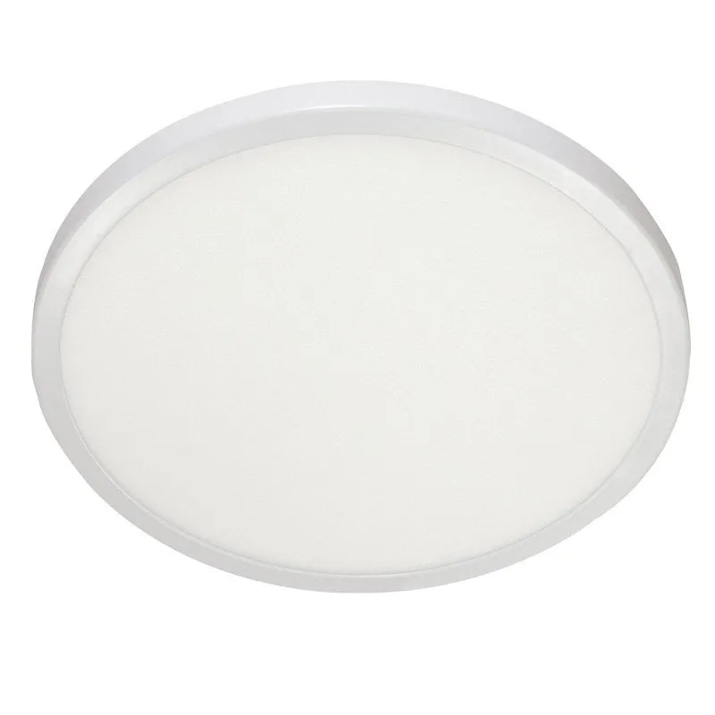 Boston Harbor O-FP-13R Panel Light, 120 V, 20 W, LED Lamp, 1800, 2700K, 3000K, 3500K, 4000K, 5000K Color Temp