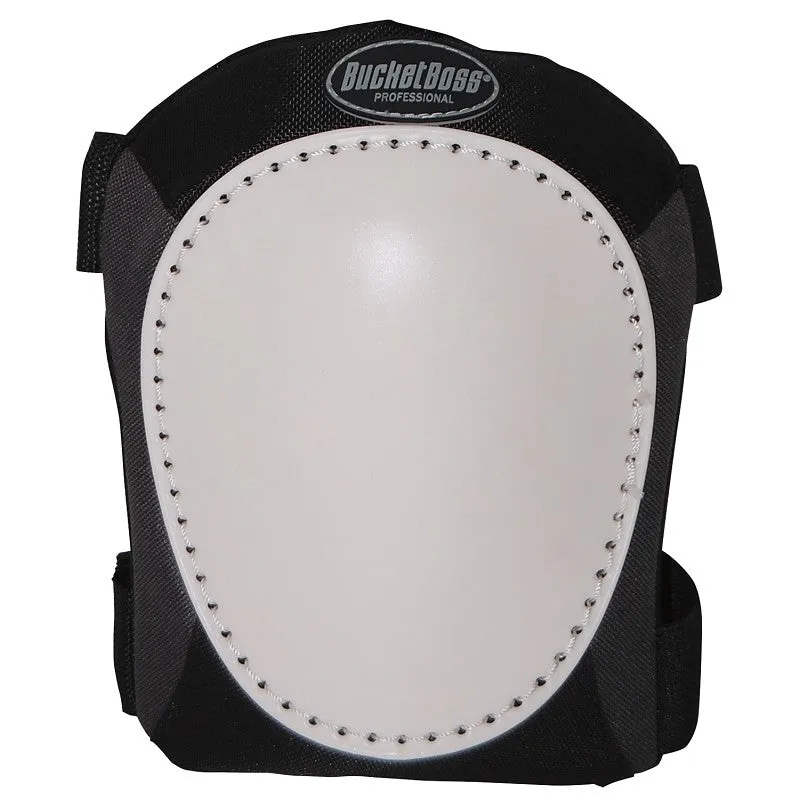 Bucket Boss 94100 Hard Shell Knee Pad, Plastic Cap, 2 -Strap