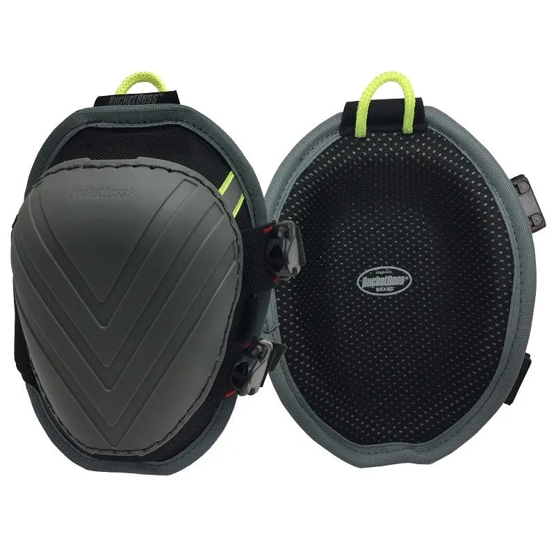 bucket boss kneekeeper hv series fx2 molded nonmar knee pad foam pad buckle closure