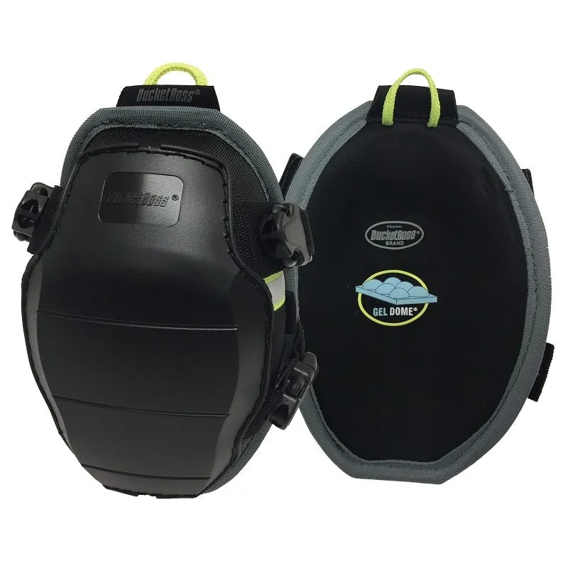 Bucket Boss KneeKeeper HV Series GX1 Knee Pad, Gel Foam Pad, Tri-Buckle Closure